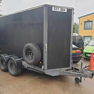 View Ifor Williams BV126G Box Trailer for hire