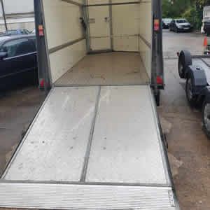 View Ifor Williams BV126G Box Trailer for hire