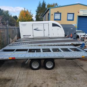 View T8 Temared car transporter for hire
